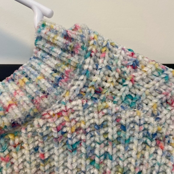 NWOT | Seven7 women’s‎ multicolored plush sweater — XL - Picture 8 of 8